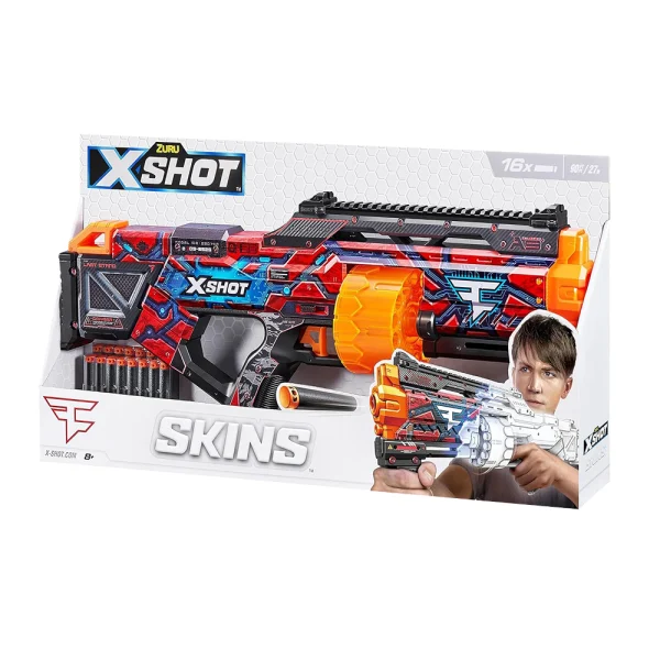 The X-Shot Excel Micro Blaster delivers powerful performance in a compact design. Perfect for on-the-go fun, it’s ideal for quick battles and target practice. - Image 2