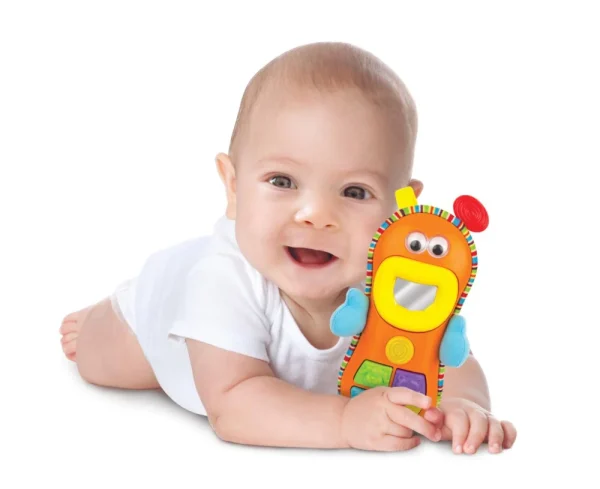 Winfun Funny Baby Phone - Interactive Toy Phone with Lights, Sounds, and Music - Image 4