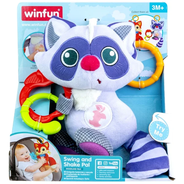 WinFun Swing and Shake Pal - Raccoon - Image 3