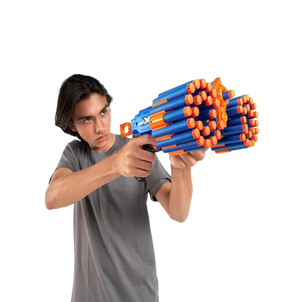 X-Shot Insanity Manic Blaster - High-Capacity Foam Dart Blaster for Intense Battle Action - Image 3
