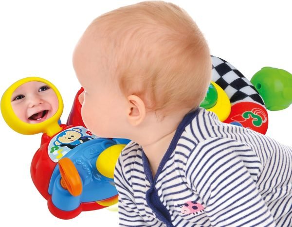 Winfun Baby Learning Steering Wheel - Interactive Toy with Lights, Sounds, and Musical Activities - Image 4