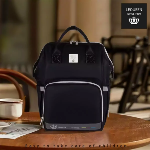 Lequeen Diamond 7TH Edition Soft Waterproof Original mommy bag – الجيل السابع الدايموند من ليكوين - Image 4
