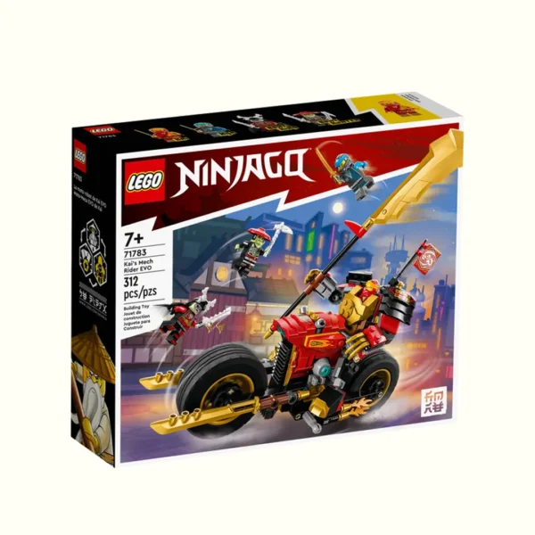 ليجو نينجاجو: دراجة كاي الميكانيكية EVO – LEGO NINJAGO Kai's Mech Rider EVO (71783)