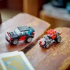ليجو كريتور 3 في 1: الشاحنة المسطحة مع الهليكوبتر – LEGO Creator 3-in-1 Flatbed Truck with Helicopter (31146) - Image 16