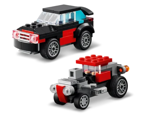 ليجو كريتور 3 في 1: الشاحنة المسطحة مع الهليكوبتر – LEGO Creator 3-in-1 Flatbed Truck with Helicopter (31146) - Image 9