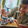 ليجو كريتور 3 في 1: الشاحنة المسطحة مع الهليكوبتر – LEGO Creator 3-in-1 Flatbed Truck with Helicopter (31146) - Image 18