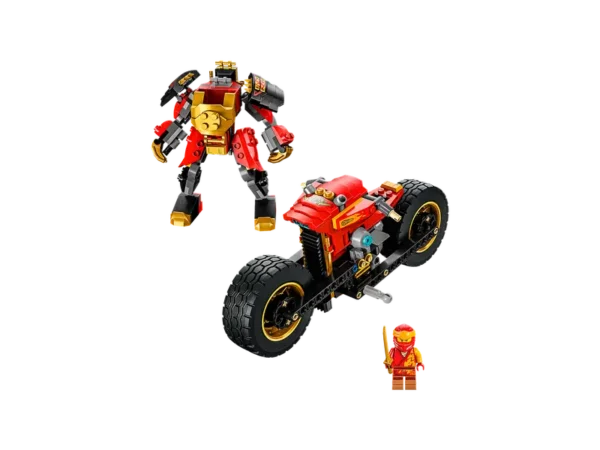 ليجو نينجاجو: دراجة كاي الميكانيكية EVO – LEGO NINJAGO Kai's Mech Rider EVO (71783) - Image 4