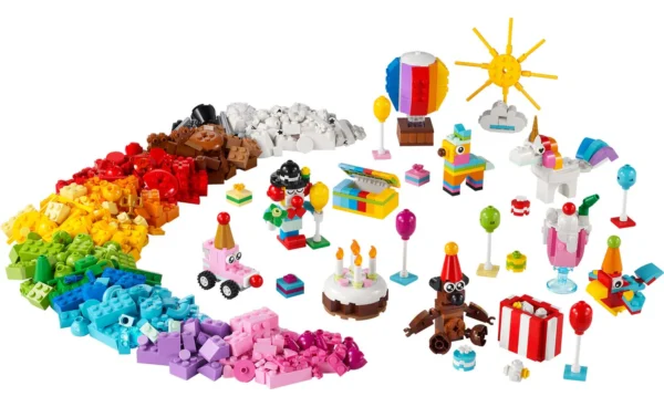ليجو كلاسيك: صندوق الحفلة الإبداعي – LEGO Classic Creative Party Box (11029) - Image 12