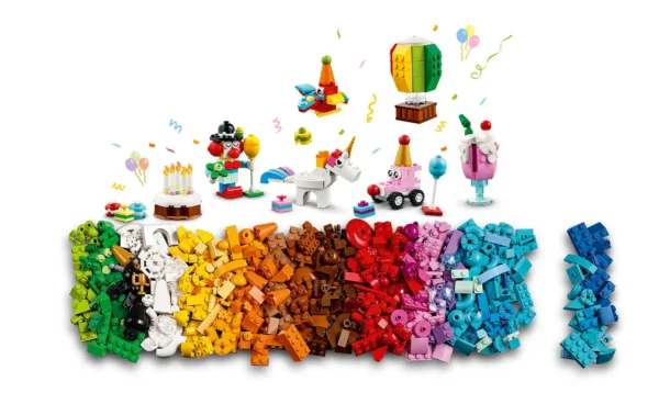 ليجو كلاسيك: صندوق الحفلة الإبداعي – LEGO Classic Creative Party Box (11029) - Image 14