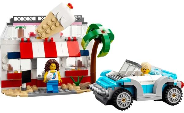 ليجو كريتور 3 في 1: عربة التخييم الشاطئية – LEGO Creator 3-in-1 Beach Camper Van (31138) - Image 6