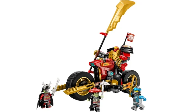 ليجو نينجاجو: دراجة كاي الميكانيكية EVO – LEGO NINJAGO Kai's Mech Rider EVO (71783) - Image 10