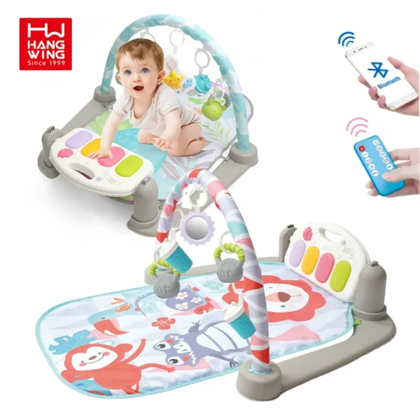 HW Baby Frog Pedal Piano Playmat