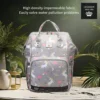 شنطة الأمومة الأصلية من ليكوين – الجيل السابع دايموند – مقاومة للمياه Lequeen Diamond 7th Edition – Soft Waterproof Original Mommy Bag - Image 3