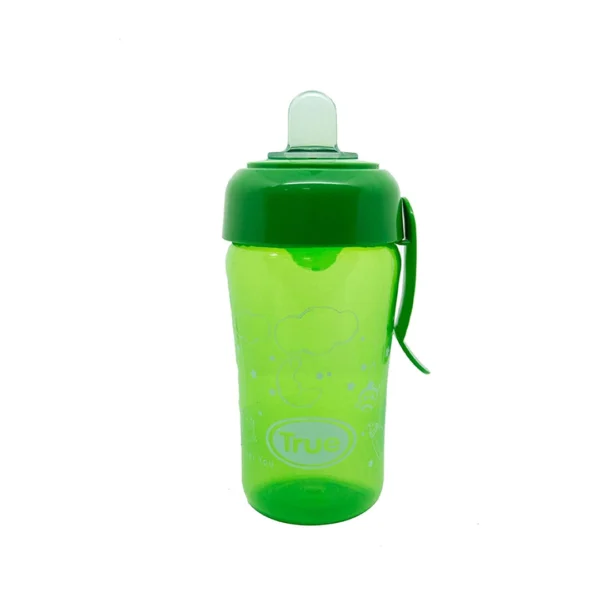 True Silicone Training Cup with Spout – Green (300ml)