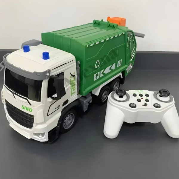 Supertoys Remote Control Garbage Truck – HJ8003-1D - Image 5