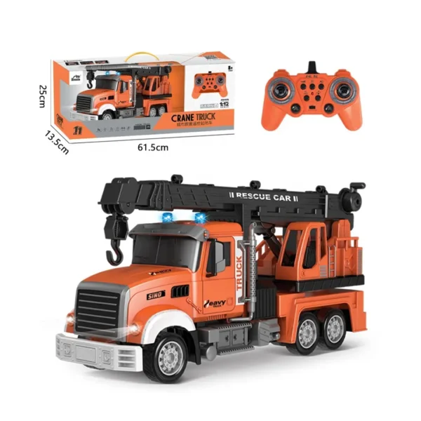 Remote Control Road Rescue Truck – 11 Channel 1:12 Scale - Image 6