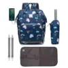 شنطة الأمومة الأصلية من ليكوين – الجيل السابع دايموند – مقاومة للمياه Lequeen Diamond 7th Edition – Waterproof Original Mommy Bag - Image 6