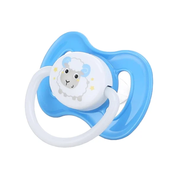 Canpol Babies Symmetrical Silicone Soother – Blue – Glow in the Dark