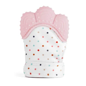 Teething Mitten – Pink