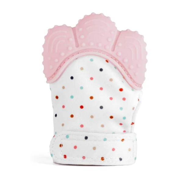 Teething Mitten – Pink