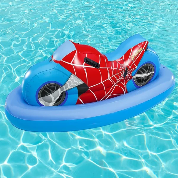 Bestway Spider-Man Sporty Motorcycle Ride-On Float - Image 7