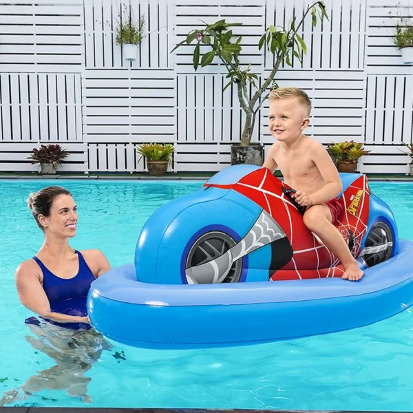 Bestway Spider-Man Sporty Motorcycle Ride-On Float - Image 2