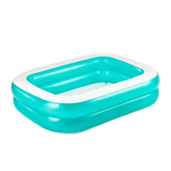 Bestway 54005 Inflatable Rectangular Family Pool - 200 x 146 x 48 cm
