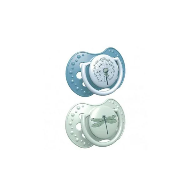 LOVI Dynamic Silicone Soother 0-3M – Transparent
