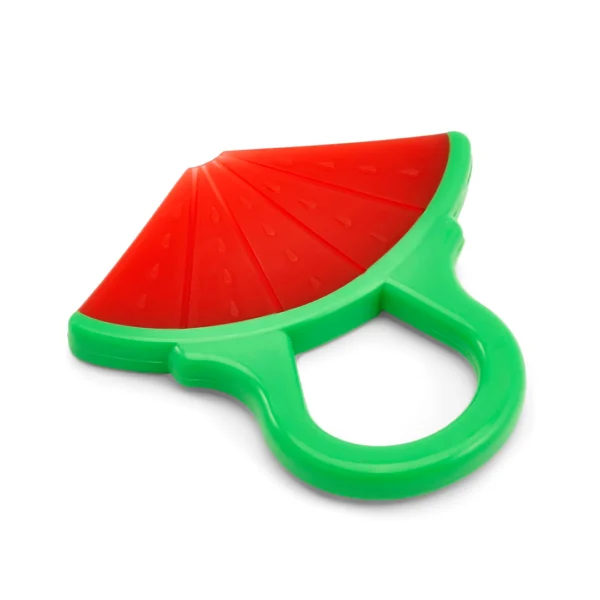Bubbles Watermelon-Shaped Silicone Teether – 1 Piece - Image 3