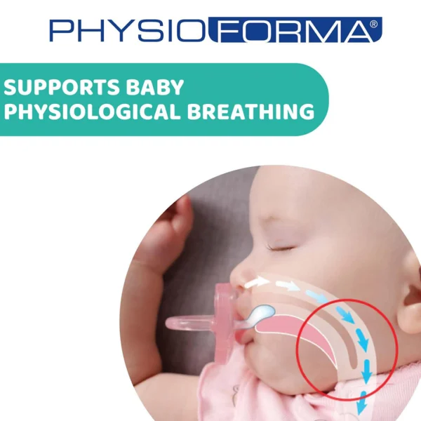 Chicco Physio Comfort Silicone Soother – Blue – BPA Free - Image 3