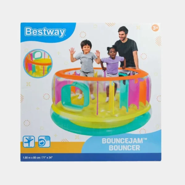 Inflatable Round Trampoline 180x86 cm – Bestway Style - Image 2