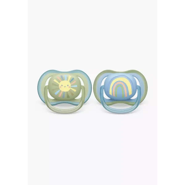 Philips Avent Ultra Air Silicone Soother – Set of 2