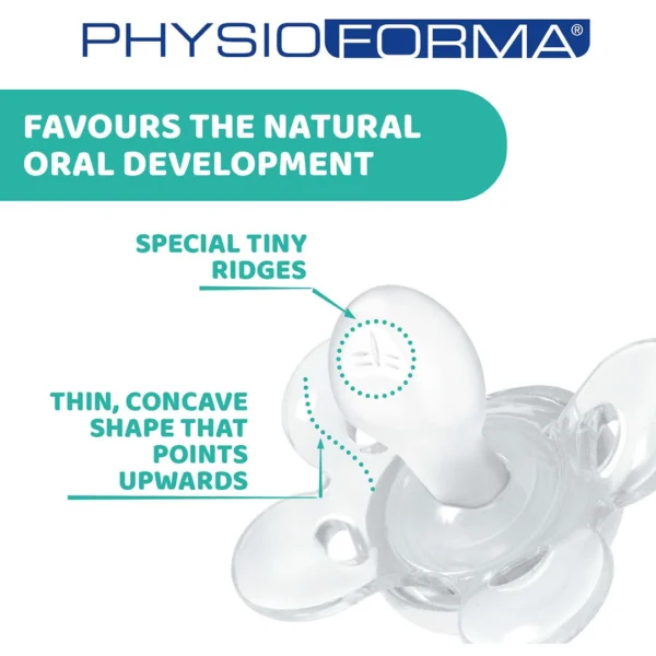 Chicco Physio Comfort Silicone Soother – Blue – BPA Free - Image 4