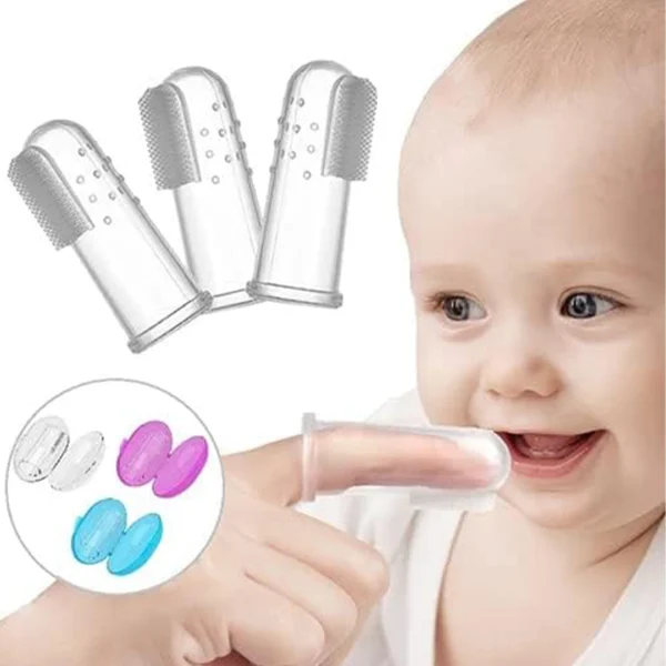 TRUE Silicone Finger Toothbrush with Case – 1 Piece - Image 4