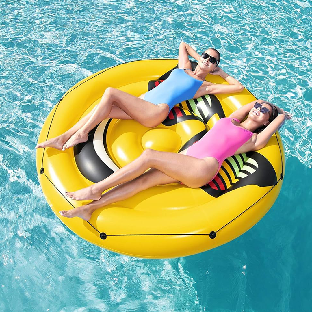 Bestway Emoji Island Float – 188 x 188 cm - Image 5