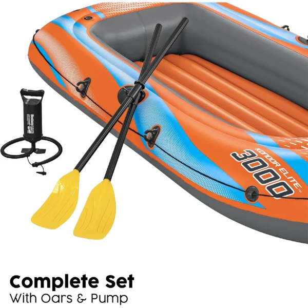 Bestway Kondor Elite 3000 Boat Set – 122 x 260 x 146 cm - Image 4