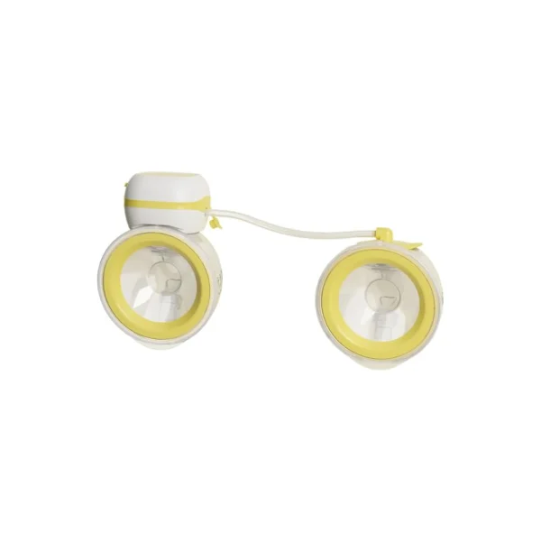 True Baby Wearable Double Electric Breast Pump – Yellow - Image 6