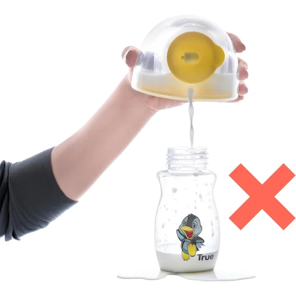 True Baby Wearable Double Electric Breast Pump – Yellow - Image 7