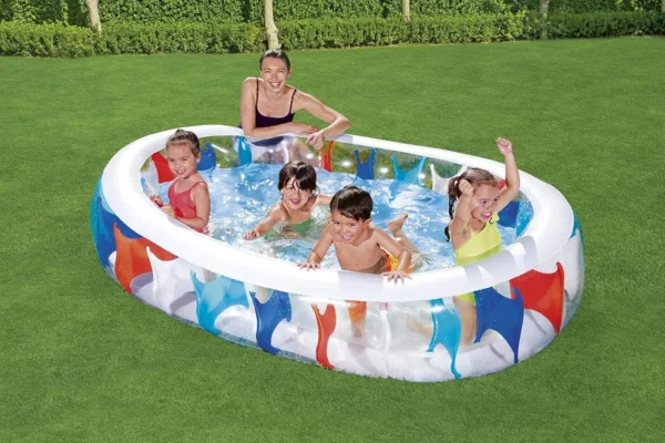 Bestway® Elliptic Inflatable Play Pool – 54066E - Image 26