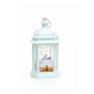 Classic Ramadan Lantern – Soft White Design