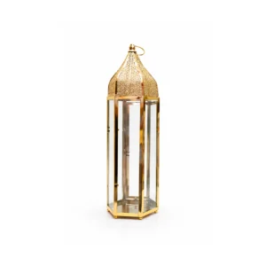 Large Classic Gold Ramadan Lantern